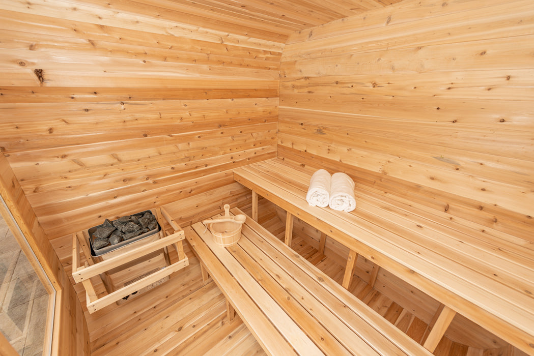 Dundalk Leisurecraft Canadian Timber 2-4 Person Luna Sauna | CTC22LU